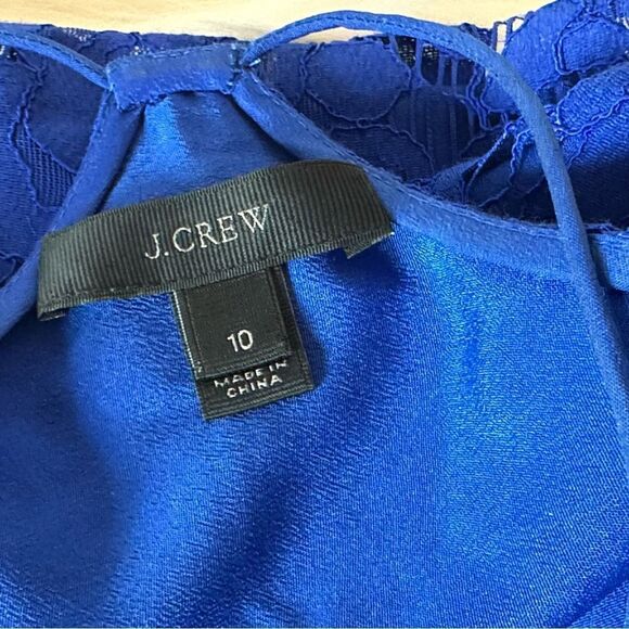 J. Crew Blue Sleeveless Camisole - Picture 6 of 8